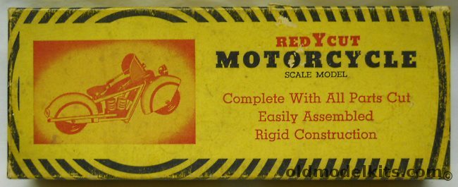 RedYCut Motorcycle, 327 plastic model kit
